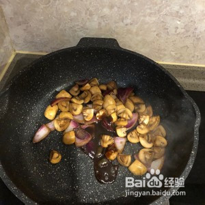 黑椒口蘑的做法