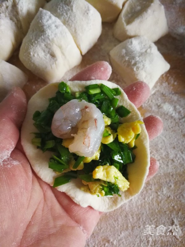 柳叶素三鲜包子