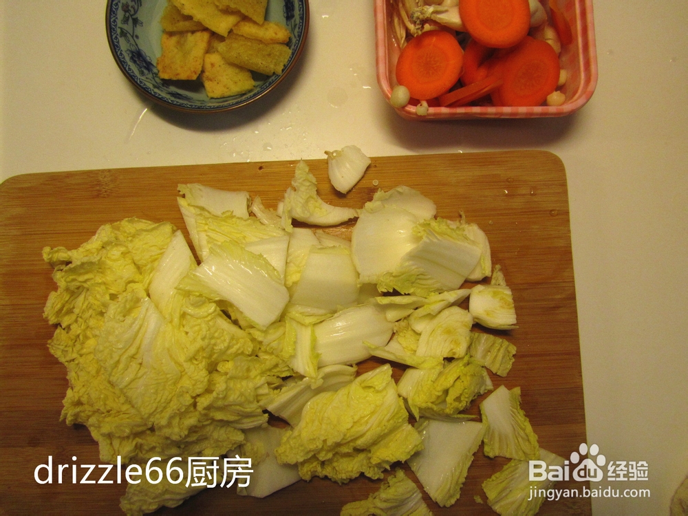 娃娃菜菌菇炖土豆薄饼的做法（附土豆薄饼做法）