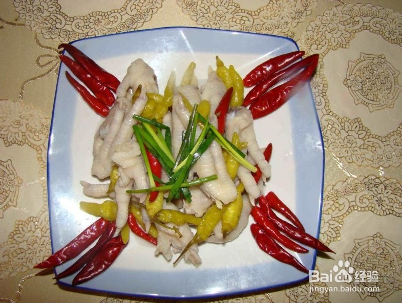 自己做泡椒凤爪，超简单！！