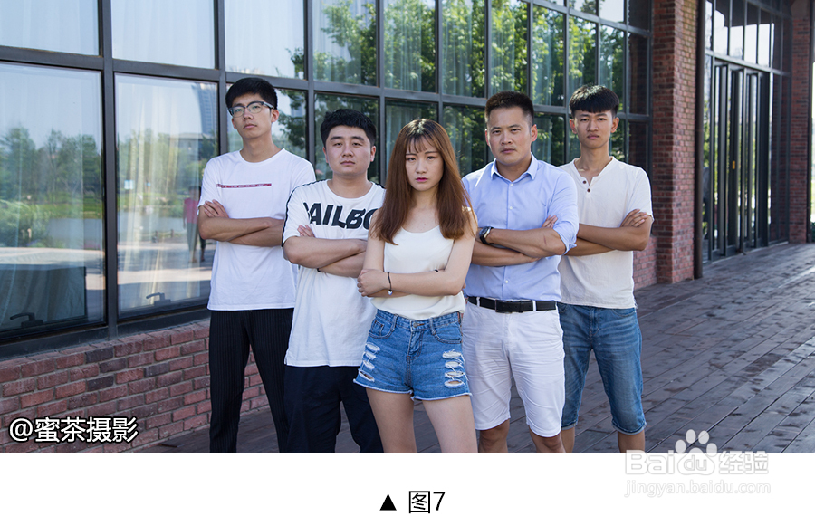 如何拍不一样的合影