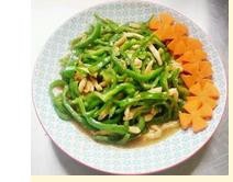 青辣椒炒肉丝