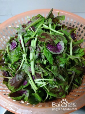 炒苋菜的做法