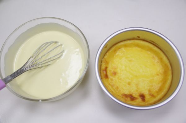 幸福感爆棚的——双层芝士蛋糕