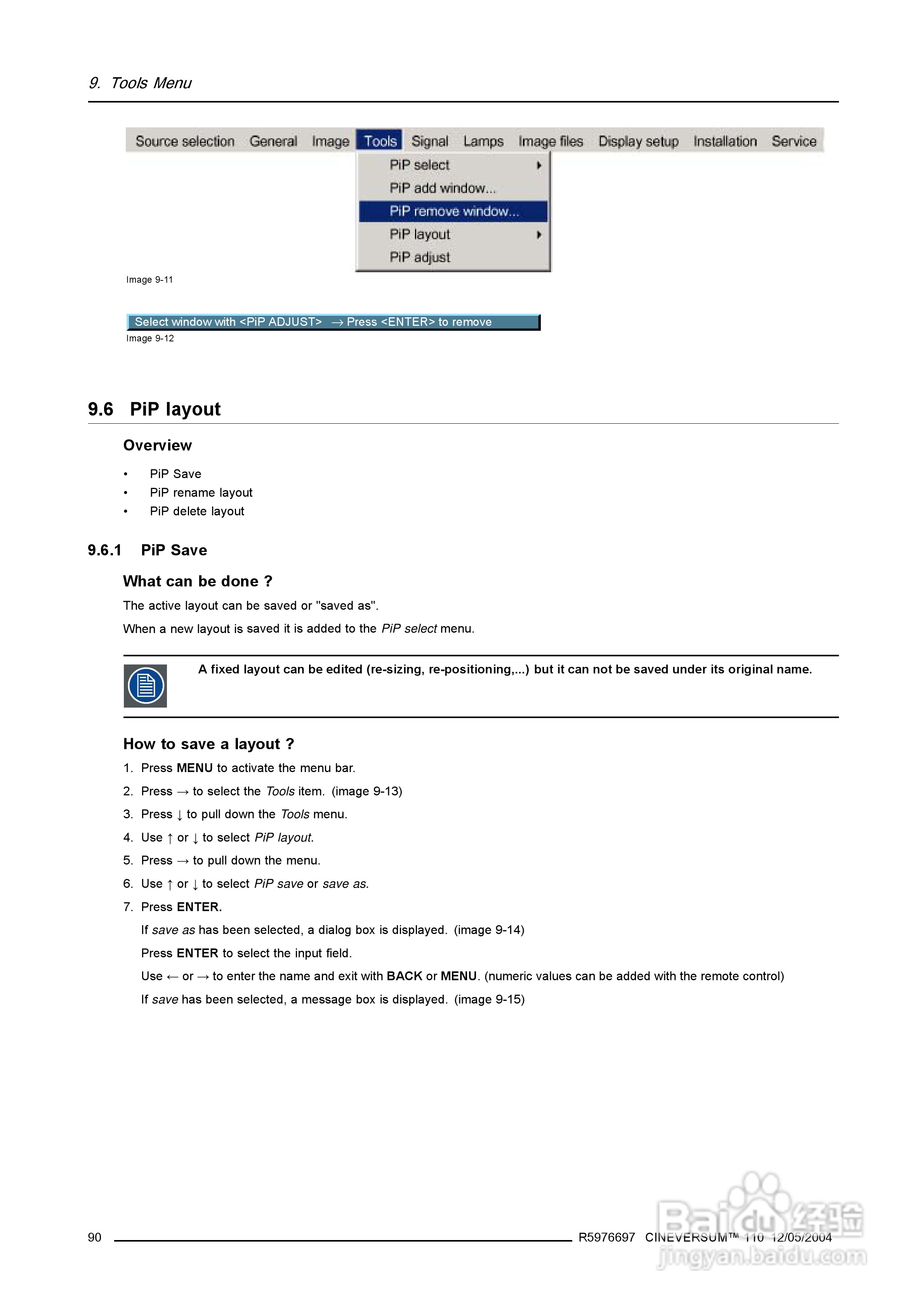 Barco巴可 Cine VERSUM 110投影机说明书:[10]