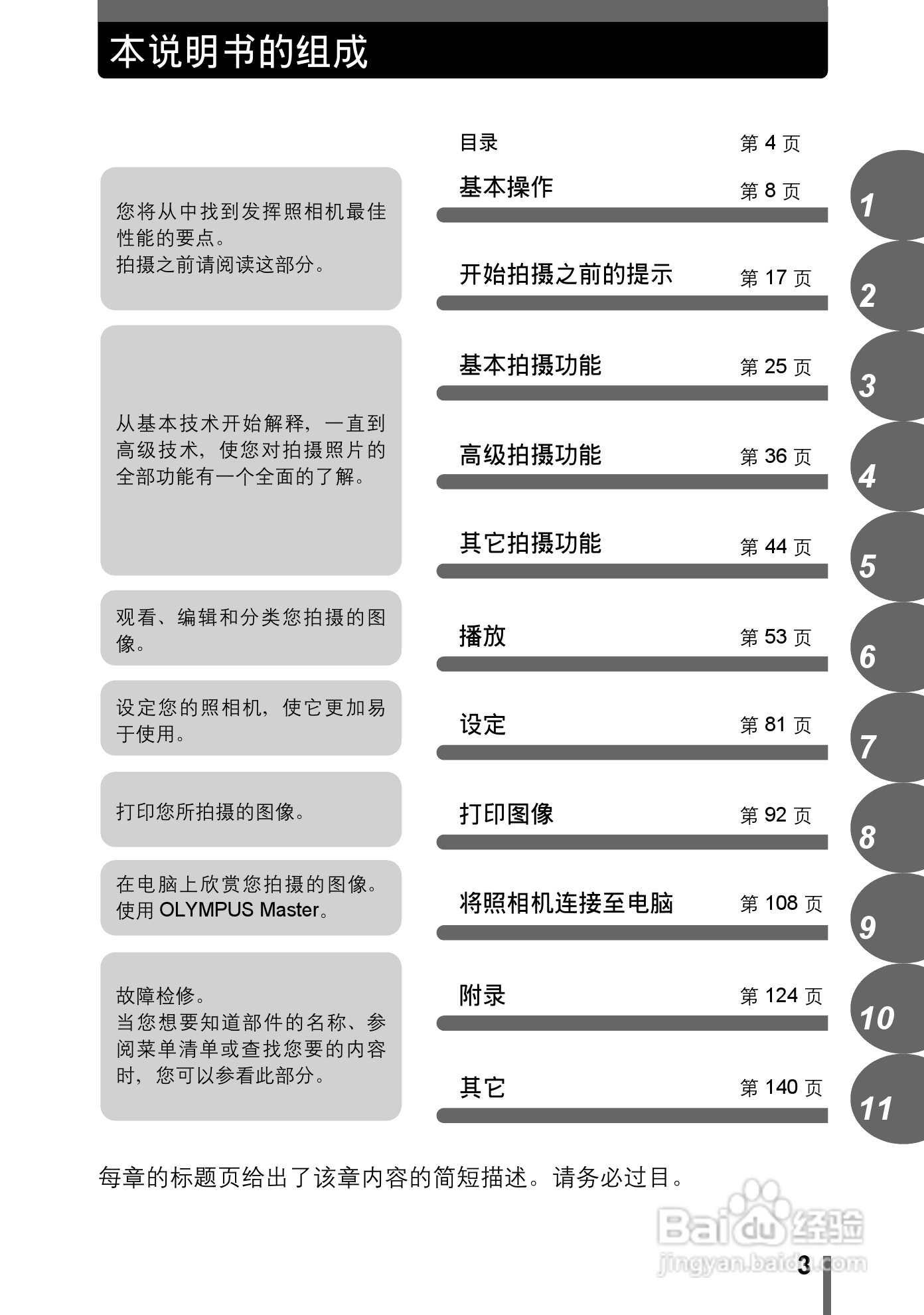 奥林巴斯 stylus verve s数码相机说明书:[1]