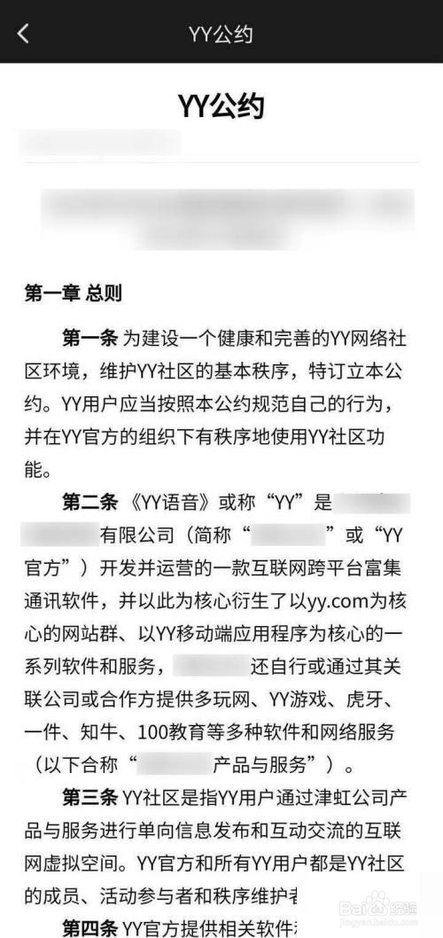 YY怎么查看YY公约
