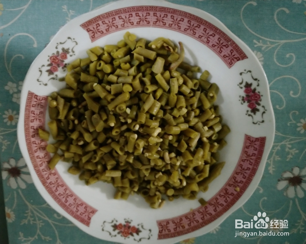 非常好吃的肉酸豆角