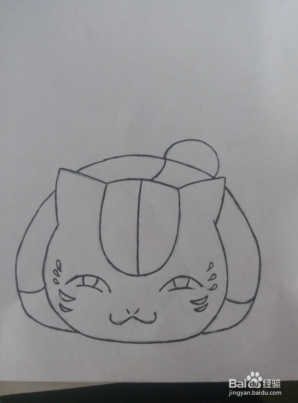 不织布夏目友人帐猫咪老师书签