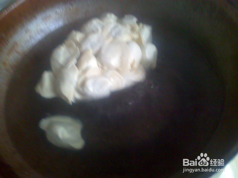 速冻粘结的水饺怎样煮熟