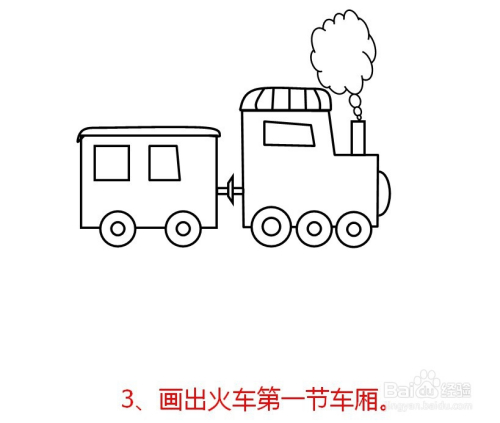 怎麼簡單畫火車簡筆畫