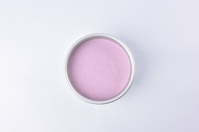 渐变蓝莓冻芝士蛋糕