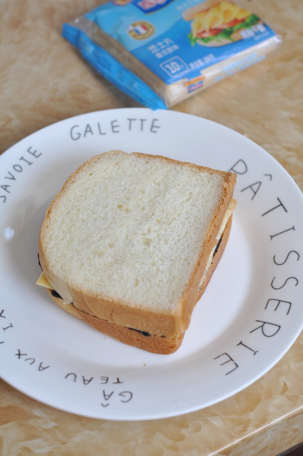 黑芝麻芝心三明治