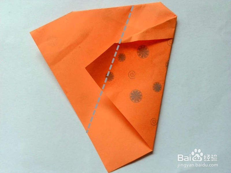 彩纸折领带的方法