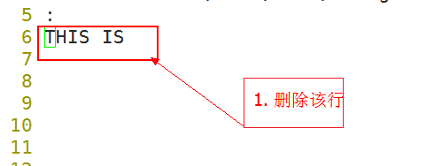 文件编辑的撤销vim