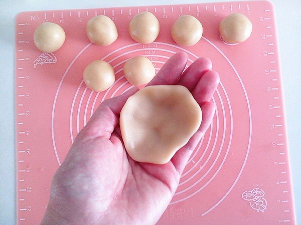 麻薯红豆沙月饼