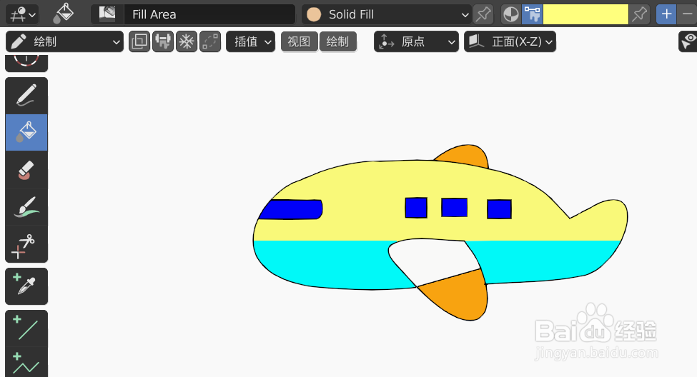 如何使用blender2.9快速设计Q版飞机简图模型