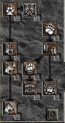 暗黑破坏神2暴力狂狼德鲁伊加点介绍