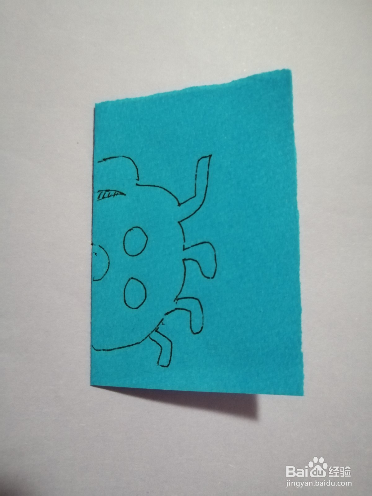 可爱的小瓢虫怎么剪