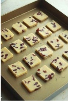 不可不试的切片饼干【蔓越莓饼干、椰蓉饼干】