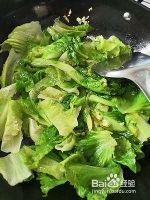蒜泥生菜的做法
