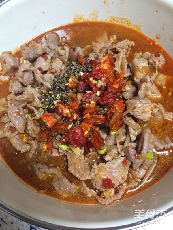 水煮肉片的做法