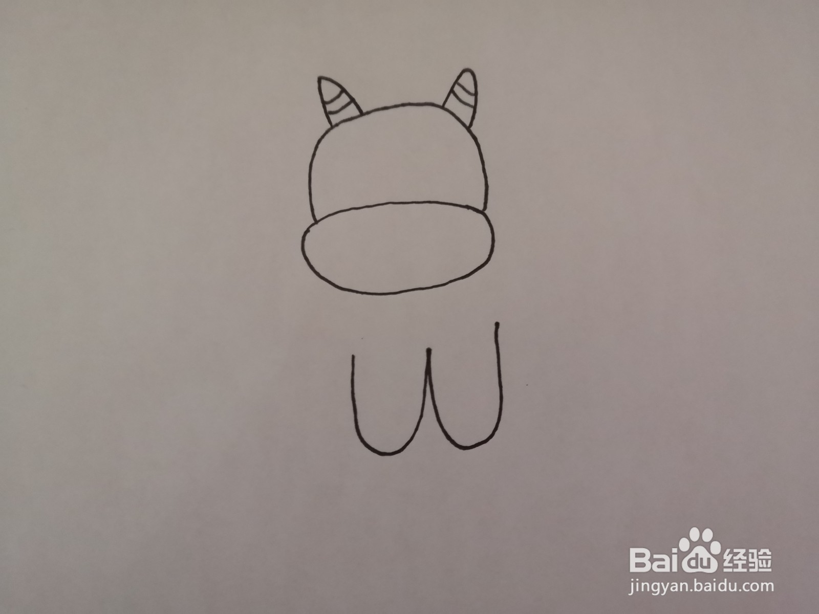 如何用字母简单画一只小牛