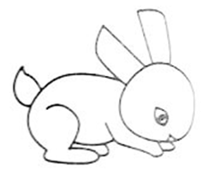 简笔画:小兔子