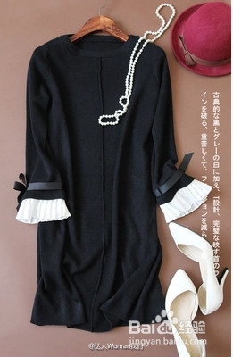 办公室白领女性_衣服的穿配法