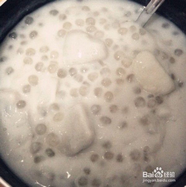 清凉椰汁西米露