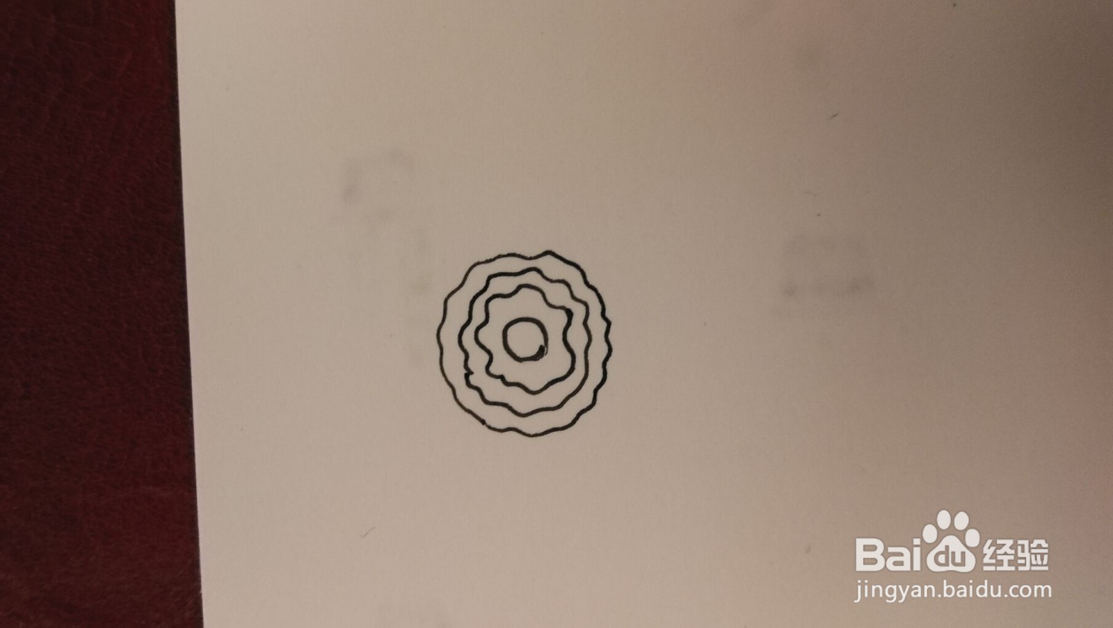 花朵简笔画之画法六