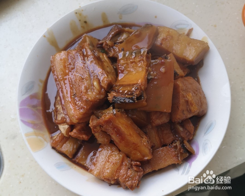 姨妈给我做鳗鱼干烧肉