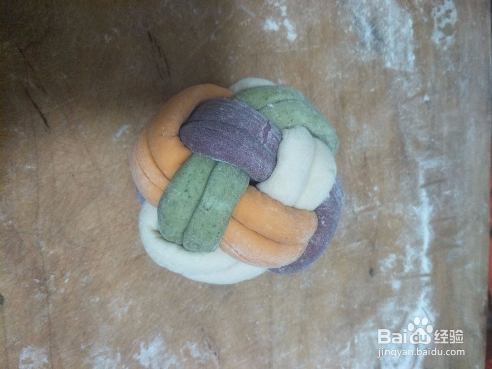 八根彩色面条做馒头的方法