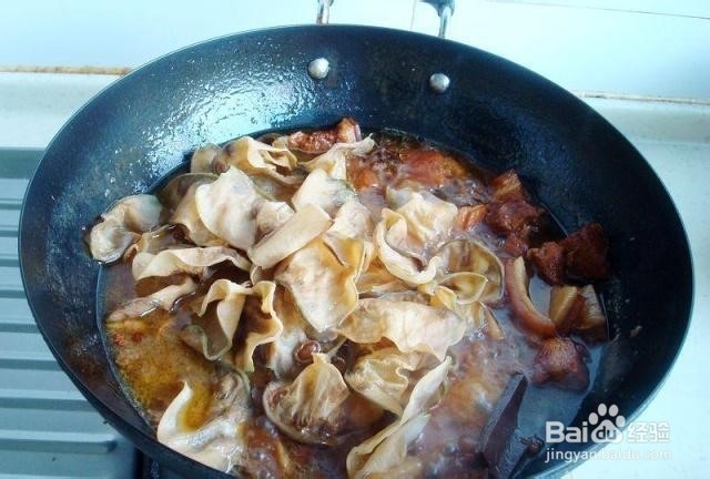 干扁豆红烧肉