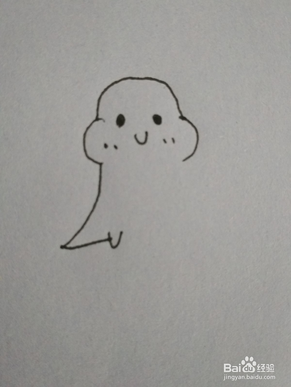 如何画出小恐龙