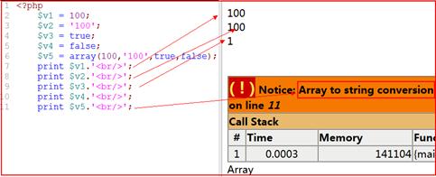 print、print_r、echo到底有什么区别
