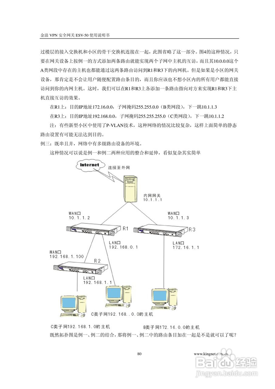 金浪ESV-50企业级路由器说明书:[8]