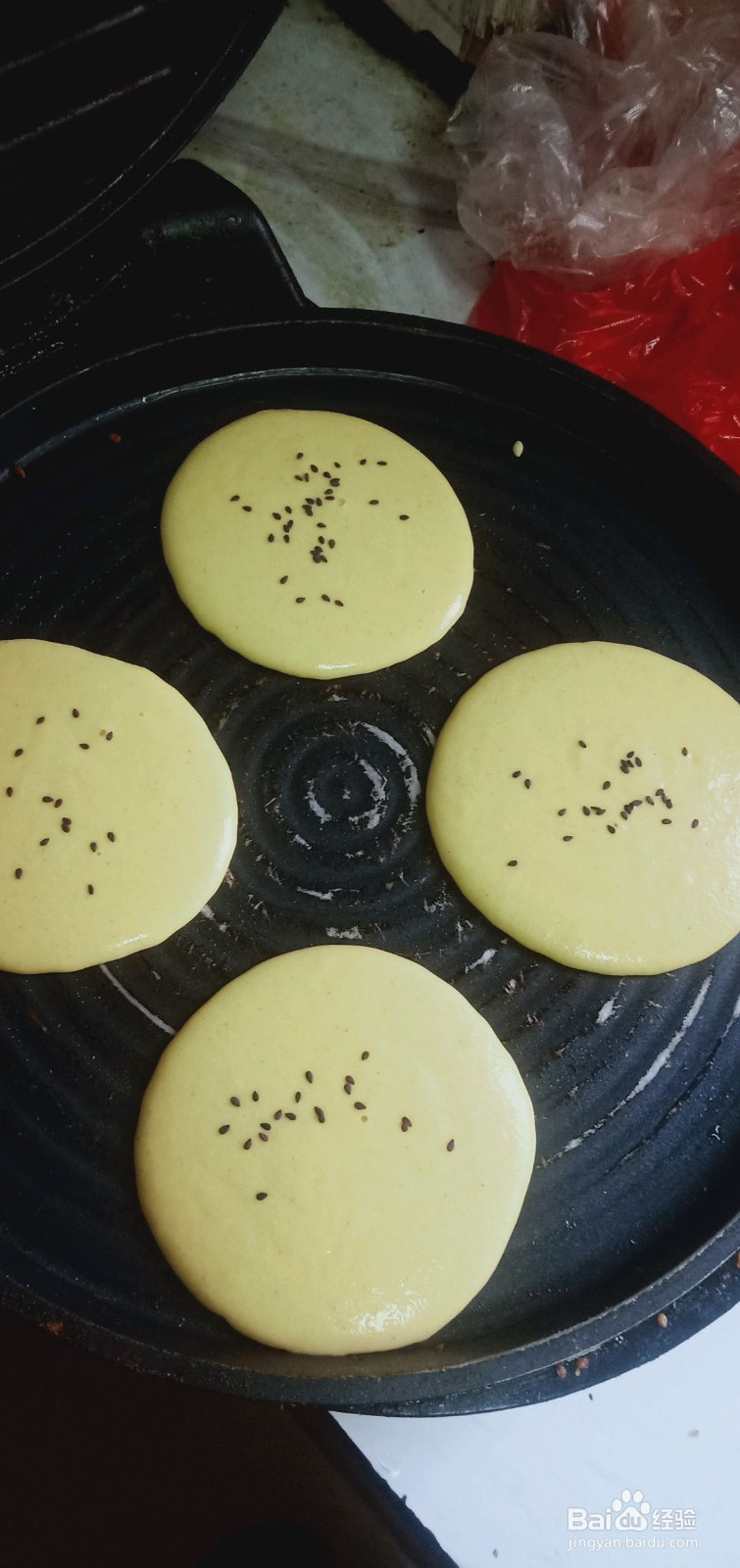 香甜玉米饼的做法