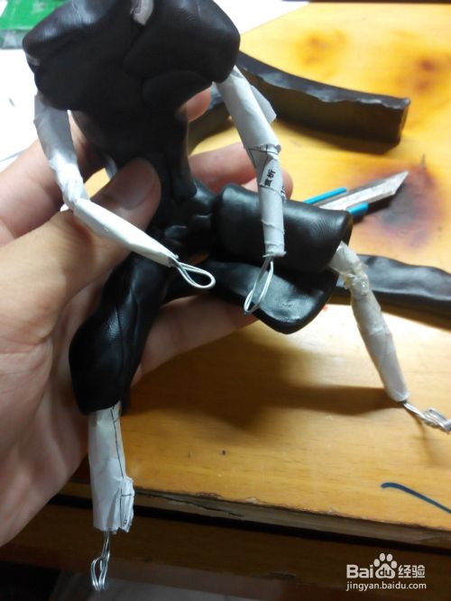 怎么做手工泥偶橡皮泥人偶 百度经验