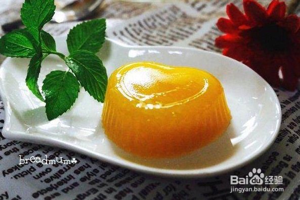 芒果果冻的做法