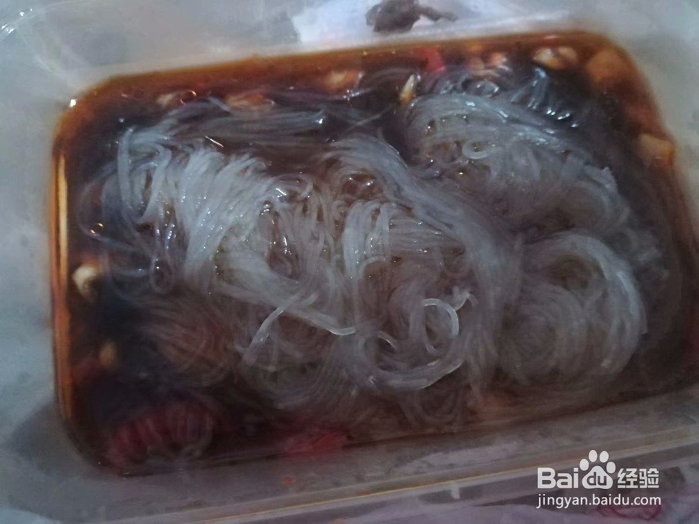 干捞鸭爪粉丝怎么做