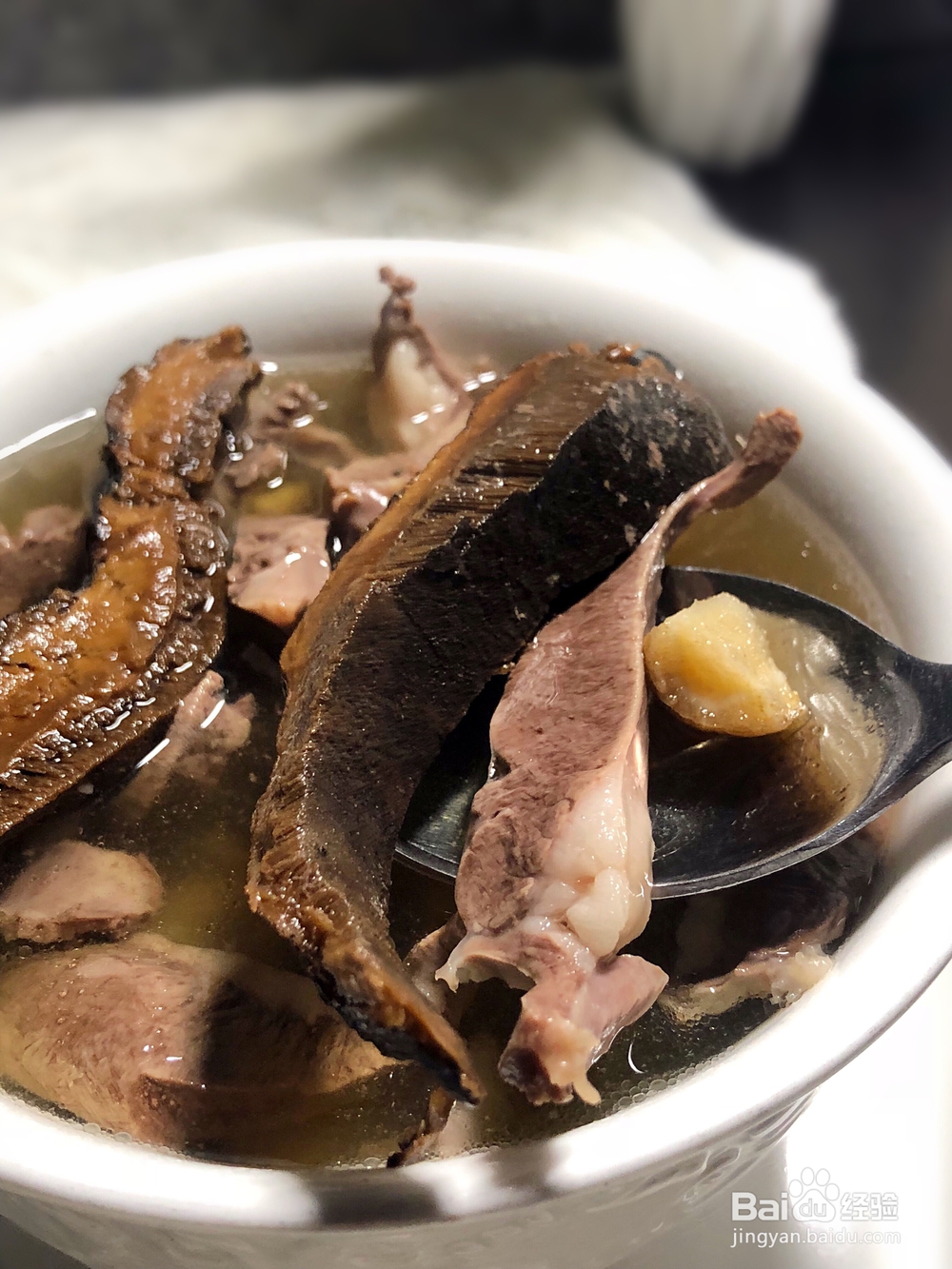 香香脆脆的灵芝花旗参猪心