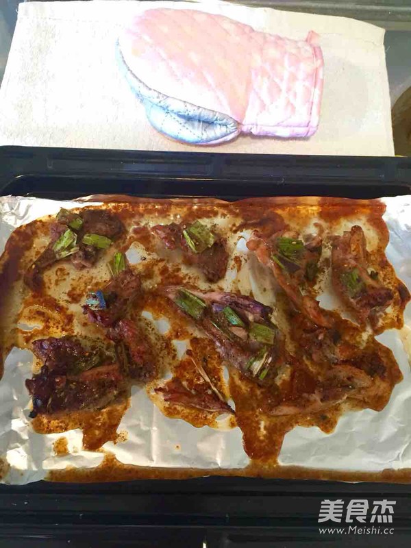 椒盐烤鸡架的做法