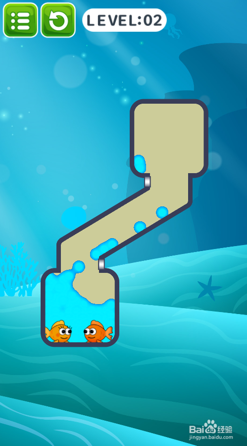 帮帮那两条小金鱼的Level 2怎样通关?