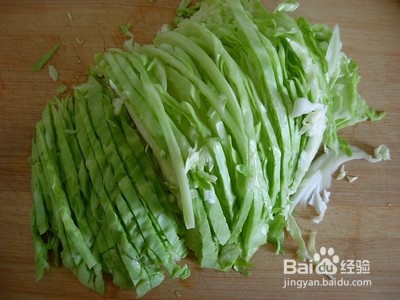 肉末炝炒圆白菜