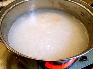 广式牛肉生菜粥