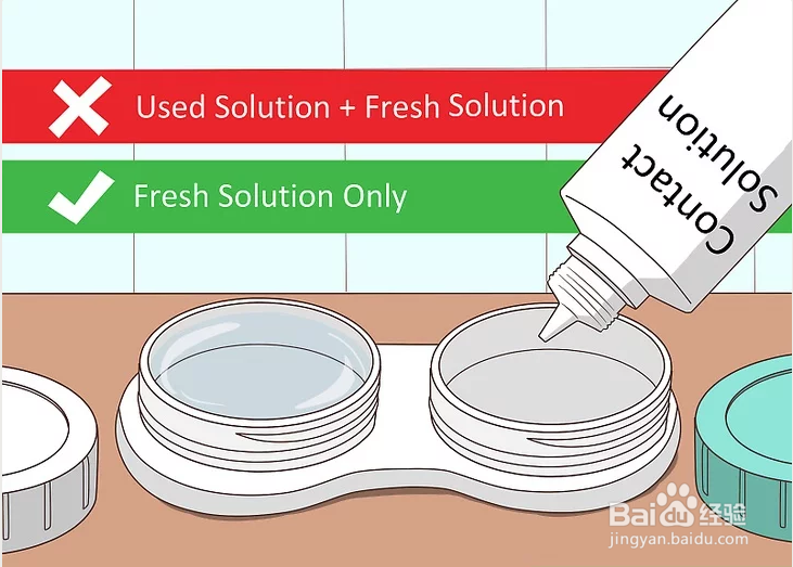 如何清洁隐形眼镜
