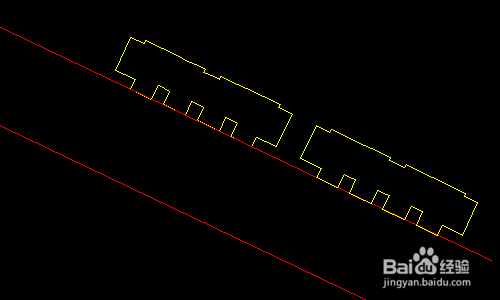 CAD如何旋转对齐任意角度图形