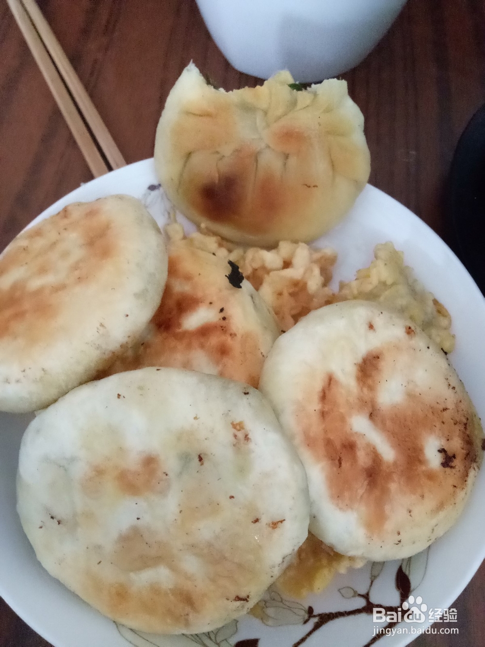 家常韭菜鸡蛋饼