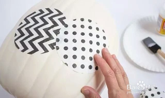 万圣节波点南瓜装饰怎么做